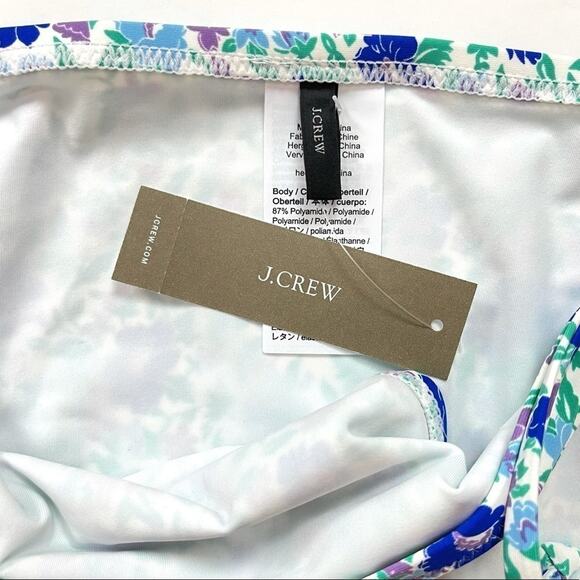 J. Crew String Hipster Bikini Bottom in Storybook Floral - Picture 4 of 8
